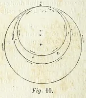 An illustration from Cercle chromatique : présentant tous les compléments et toutes les harmonies de couleurs avec une introduction sur la théorie générale du contraste, du rythme et de la mesure (1888)