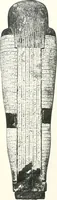 An illustration from Cercueils anthropoïdes des prêtres de Montou (1913)