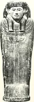 An illustration from Cercueils anthropoïdes des prêtres de Montou (1913)