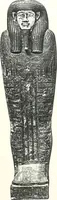 An illustration from Cercueils anthropoïdes des prêtres de Montou (1913)