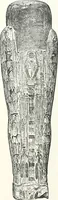 An illustration from Cercueils anthropoïdes des prêtres de Montou (1913)