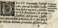 An illustration from Ceremonial de l'election des papes : dressé par le commandement du Pape Gregoire XV, traduit en françois. Et le Traité de l'election des papes (1655)