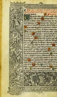An illustration from Ces presentes heures a lusaige de Ro[m]me tout au long sans rie[n]s requerir : auec les figures de lapocalipse [&] plusieurs autres belles hystoires faictes a la mode dytalic (1505)
