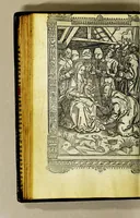 An illustration from Ces presentes heures a lusaige de Ro[m]me tout au long sans rie[n]s requerir : auec les figures de lapocalipse [&] plusieurs autres belles hystoires faictes a la mode dytalic (1505)