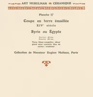 An illustration from La céramique dans l'art musulman (1913)