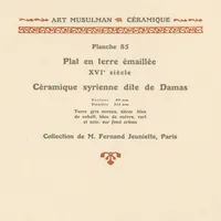 Picture 5 of 5 from La céramique dans l'art musulman (1913), leaf 78
