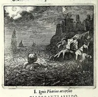 Picture 13 of 35 from C.F. Menestrerii S.J. Philosophia imaginum, id est, Sylloge symbolorum amplissima : qua plurima regum, principum, nobilium, foeminarum illustrium, eruditorum, aliorumque virorum in Europa praestantium, quae prostant, summa diligentia sunt congesta methodoque succincta exhibita : e lingua Gallica in Latinam translata, figurisque elegantioribus ac antea ornata (1695), leaf 526