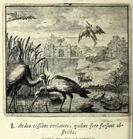 An illustration from C.F. Menestrerii S.J. Philosophia imaginum, id est, Sylloge symbolorum amplissima : qua plurima regum, principum, nobilium, foeminarum illustrium, eruditorum, aliorumque virorum in Europa praestantium, quae prostant, summa diligentia sunt congesta methodoque succincta exhibita : e lingua Gallica in Latinam translata, figurisque elegantioribus ac antea ornata (1695)