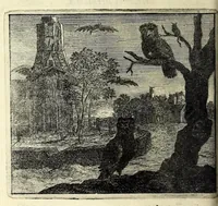 An illustration from C.F. Menestrerii S.J. Philosophia imaginum, id est, Sylloge symbolorum amplissima : qua plurima regum, principum, nobilium, foeminarum illustrium, eruditorum, aliorumque virorum in Europa praestantium, quae prostant, summa diligentia sunt congesta methodoque succincta exhibita : e lingua Gallica in Latinam translata, figurisque elegantioribus ac antea ornata (1695)