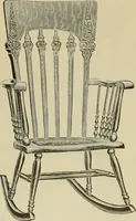 An illustration from Chairs, reed and rattan rockers. (1900)