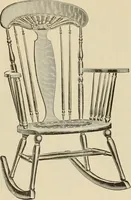 An illustration from Chairs, reed and rattan rockers. (1900)