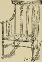 An illustration from Chairs, reed and rattan rockers. (1900)
