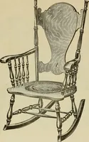 An illustration from Chairs, reed and rattan rockers. (1900)