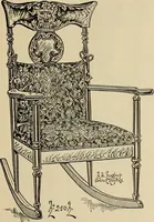 An illustration from Chairs, reed and rattan rockers. (1900)