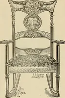 An illustration from Chairs, reed and rattan rockers. (1900)