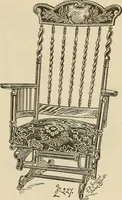 An illustration from Chairs, reed and rattan rockers. (1900)