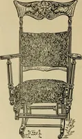 An illustration from Chairs, reed and rattan rockers. (1900)