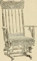 An illustration from Chairs, reed and rattan rockers. (1900)