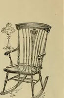 An illustration from Chairs, reed and rattan rockers. (1900)