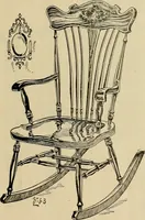 An illustration from Chairs, reed and rattan rockers. (1900)