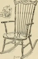 An illustration from Chairs, reed and rattan rockers. (1900)