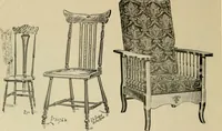 An illustration from Chairs, reed and rattan rockers. (1900)