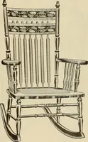 An illustration from Chairs, reed and rattan rockers. (1900)