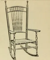 An illustration from Chairs, reed and rattan rockers. (1900)