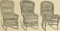 An illustration from Chairs, reed and rattan rockers. (1900)