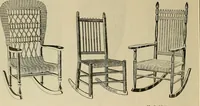 An illustration from Chairs, reed and rattan rockers. (1900)