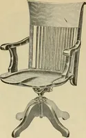 An illustration from Chairs, reed and rattan rockers. (1900)