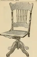 An illustration from Chairs, reed and rattan rockers. (1900)