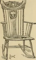 An illustration from Chairs, reed and rattan rockers. (1900)