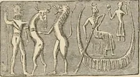 Picture 18 of 22 from The Chaldean account of Genesis : containing the description of the creation, the deluge, the tower of Babel, the destruction of Sodom, the times of the Patriarchs, and Nimrod, Babylonian fables, and legends of the gods : from the cuneiform inscriptions (1876), leaf 284