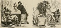 An illustration from Cham au Salon de 1863 (1863)