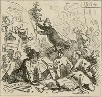 An illustration from Cham au Salon de 1863 (1863)