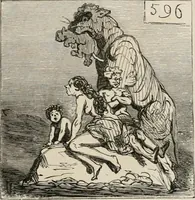An illustration from Cham au Salon de 1863 (1863)