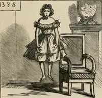 An illustration from Cham au Salon de 1863 (1863)