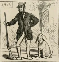 An illustration from Cham au Salon de 1863 (1863)