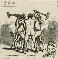 An illustration from Cham au Salon de 1863 (1863)