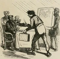 An illustration from Cham au Salon de 1863 (1863)