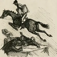 An illustration from Cham au Salon de 1863 (1863)