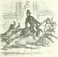 An illustration from Cham (1853)