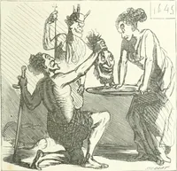 An illustration from Cham (1853)