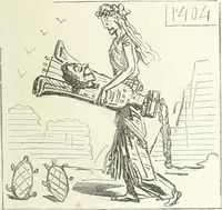 An illustration from Cham (1853)