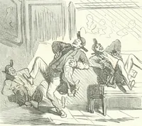 An illustration from Cham (1853)