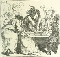 An illustration from Cham (1853)