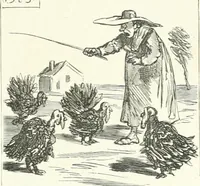 An illustration from Cham (1853)