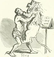 An illustration from Cham (1853)