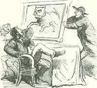 An illustration from Cham (1853)